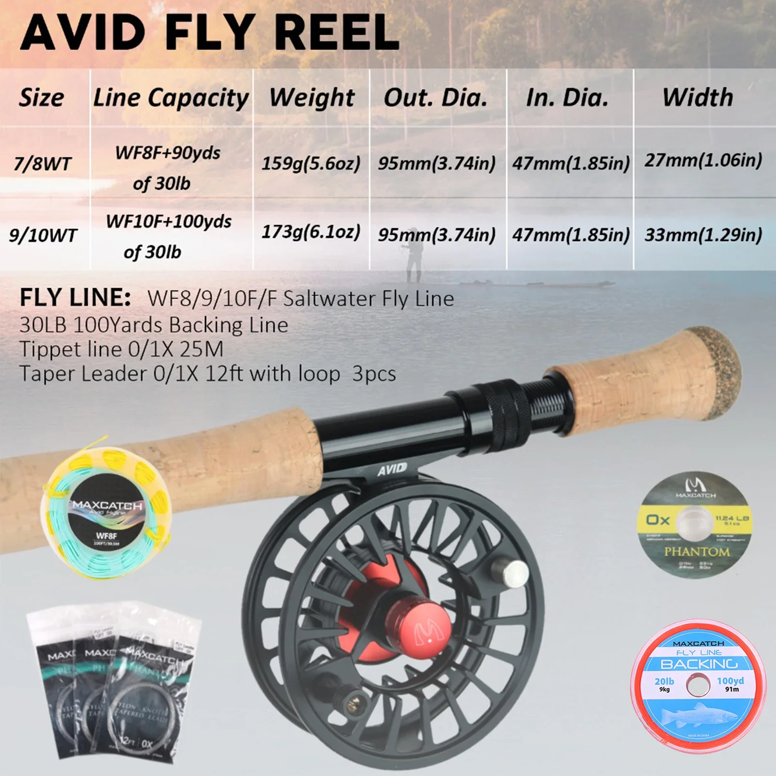 Maximumcatch Saltwater Fly Fis - огляд і ціна Leader Line