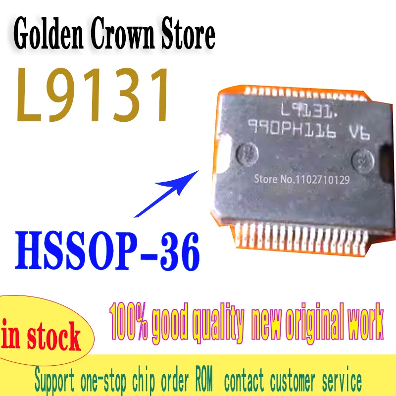 L9131 HSSOP-36  brand new, original and of good quality L9131 5pcs/lot