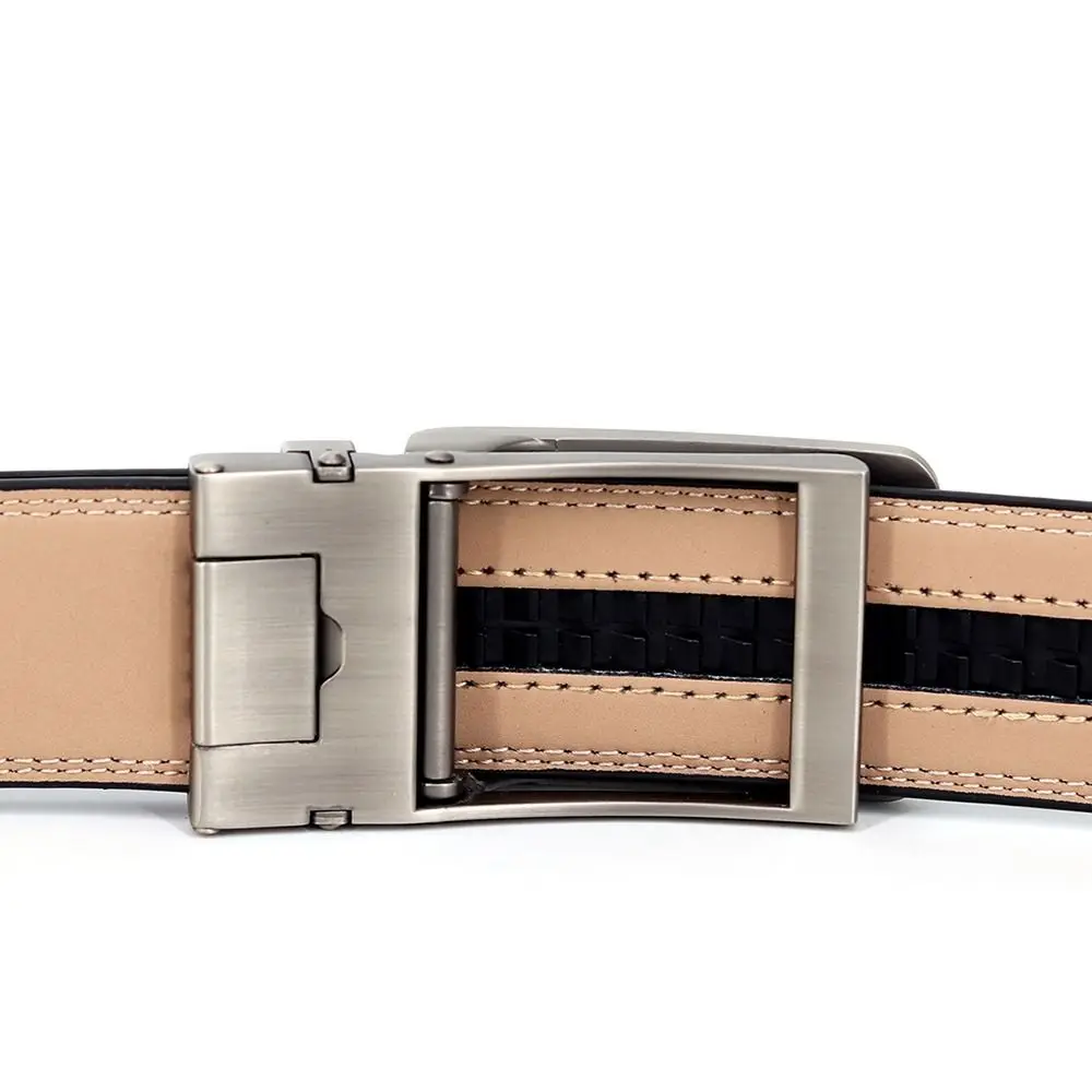 Men\'s Business Alloy Automatic Buckle Unique Men Plaque Belt Buckles 3.2cm Ratchet Men Accessories Designer Belt Buckle