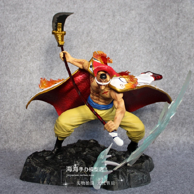 

One Piece Anime Edward Newgate Fury On Top Fight Akainu Vs Gk Old White Black Pearl Pvc Action Figure Decoration Model Toys Gift