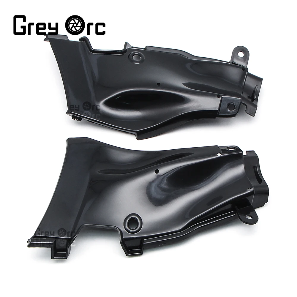 Motorcycle Stamping Air Inlet Pipe Base Plate For Yamaha YZFR1 YZF R1 2009-2014 Accessories Ventilation Pipe view 3