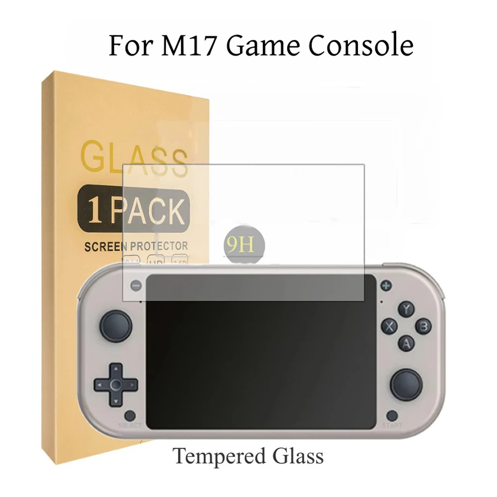 For Ampown M17 4.3Inch Player Games Tempered Glass Protective M17 9H HD Screen Protector Film