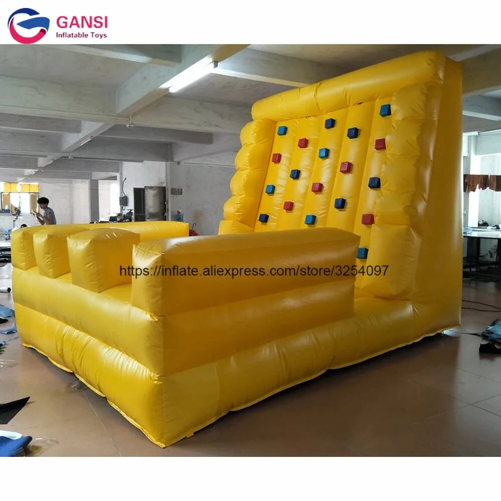 

Outdoor Inflatable Rock Climbing Wall Carnival Game Foradult And Kids With Low Price Inflatable Rock Climbing Game