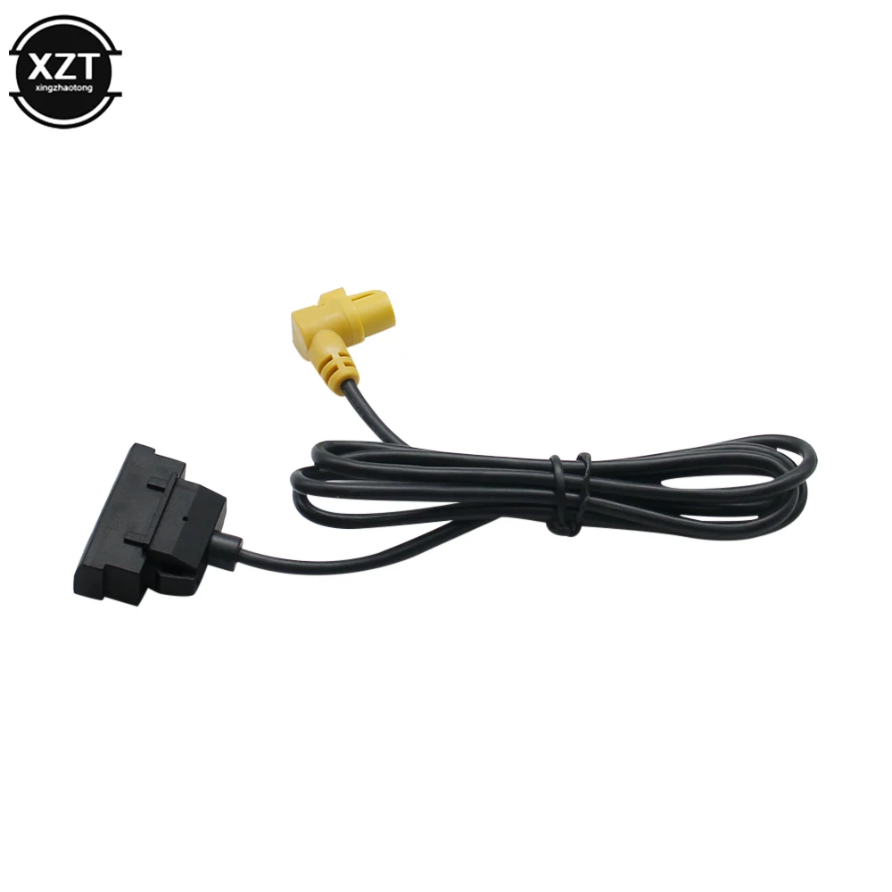 Car CD Changer USB IP-BUS 4-pin Plug Cable Adapter for VW Skoda RCD510+RSN315 VDO290/292/2313A Octavia Slot Button Panel