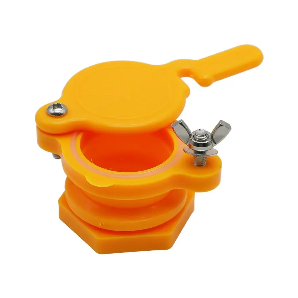 1Pc Apiculture Honey Tap Bottling Honey Gate Valve Beekeeping Tools Honey Bucket  Outlet Valve Accessories