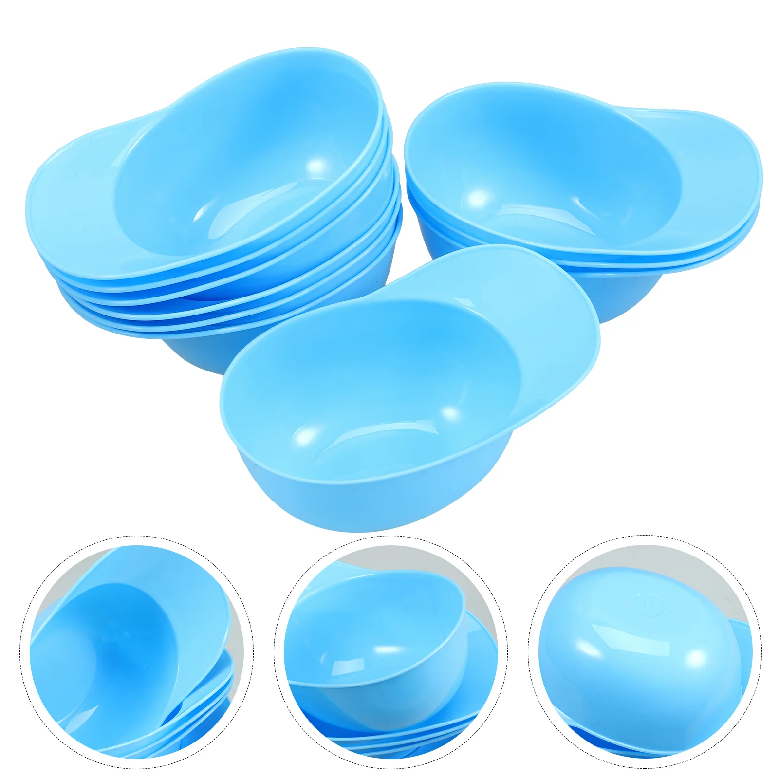 10 Pcs Ice Cream Bowl Multipurpose Reusable Food Holder Dessert Containers Small Pp Household Fruit Hat Shape Child Baseballs