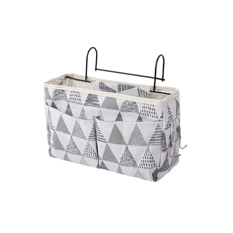 Fabric Wall Storage Organizer Multi Pocket Under Bed Dorm Student Bedroom Office Clothes Storage Sturdy Minimalist Design