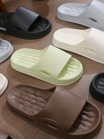 Fashion Men's Summer Ligtweight EVA Indoor Home Sandals Slippers Shoes Men Slippers Outdoor Students Women Comfortable Slides