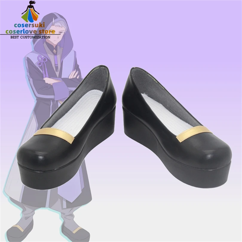 Anime Footwear Cosmic Princess Kaguya Rai Komazawa Cosplay Shoes Boots for Halloween Carnival Convention Event