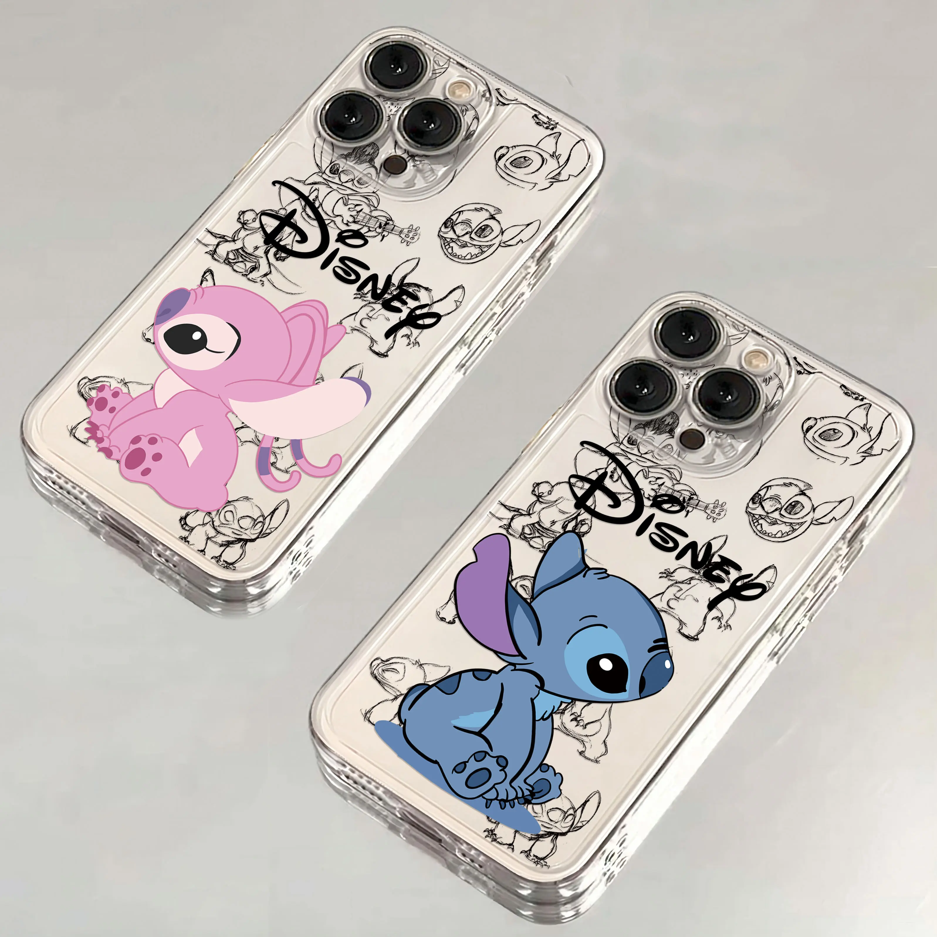 Popular Cartoon Stitch Disneys Phone Case For TECNO CAMON 30 20 POVA 6 5 SPARK 10 Infinix 8 7 Note Hot 40 30i 20i Pro 5G Cover