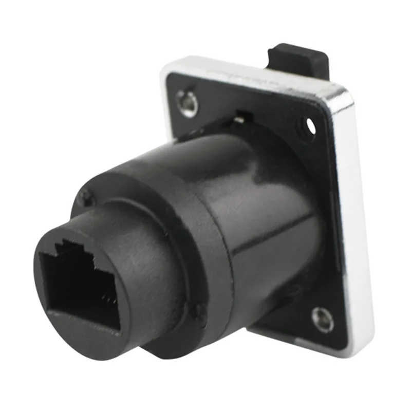 

【USB-C Cable】2X RJ45 Waterproof Network Connector 8P8C Female Panel Mount Sockets RJ45 Ethernet Connector(Style 1)