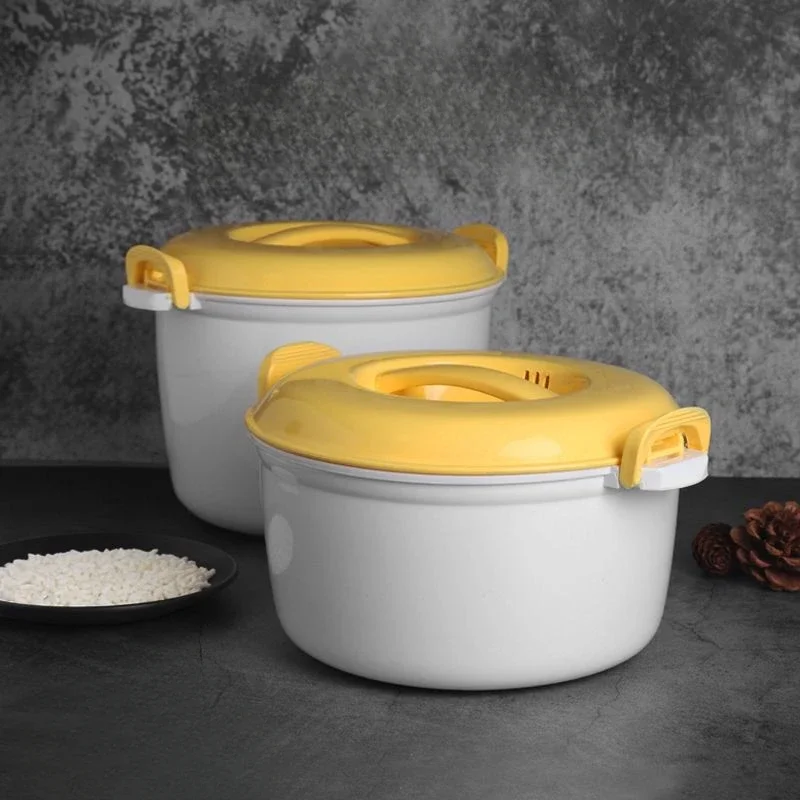 

Microwave Oven,household Rice Cooker,specialized Vessel Heating,steamer, Portable Food Grade Plastic Bowl,high Temperature