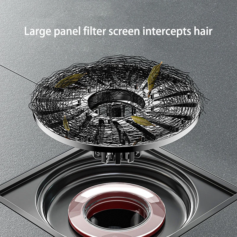 Floor Drain Bathroom Sewer Anti-odor Floor Drain Core Plug-and-play Anti-blocking And Insect-proof Household Deodorizer