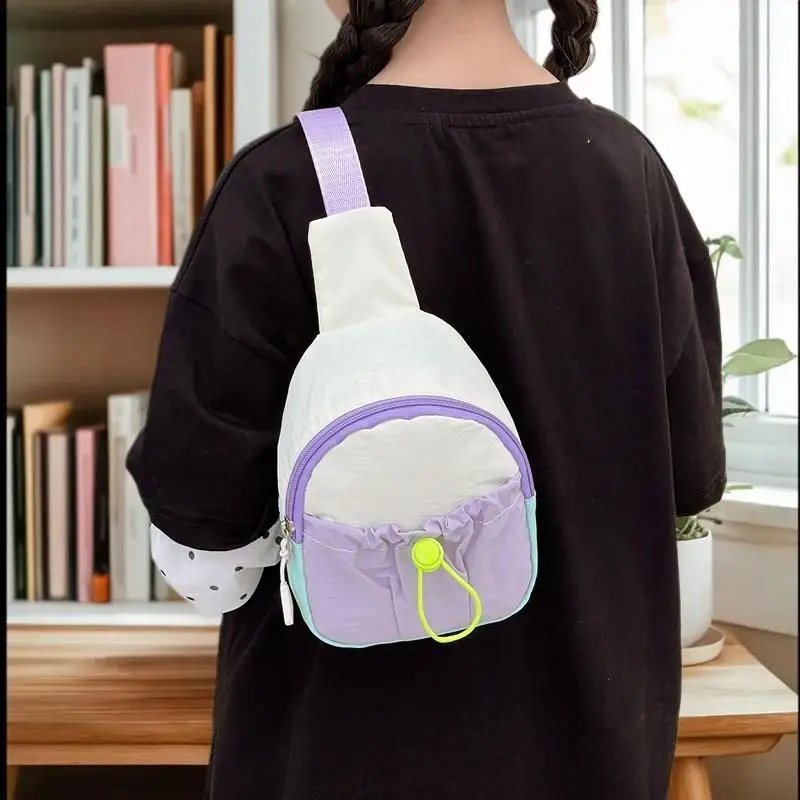 

Chest Bag For Kids Little Boy Play Travel Collection Simple Casual Shoulder Crossbody Bag Boys And Girls Coin Purse Backpack