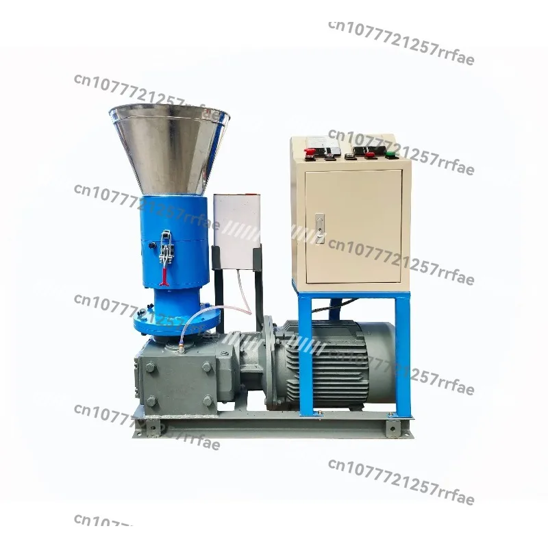 direct s80-1200 kg/h household mini chicken feed pellet machine factory flat mold small animal feed pellet machine