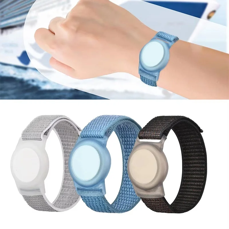 Replace Nylon Strap For Apple AirTags Kids Wristband Anti-Sc