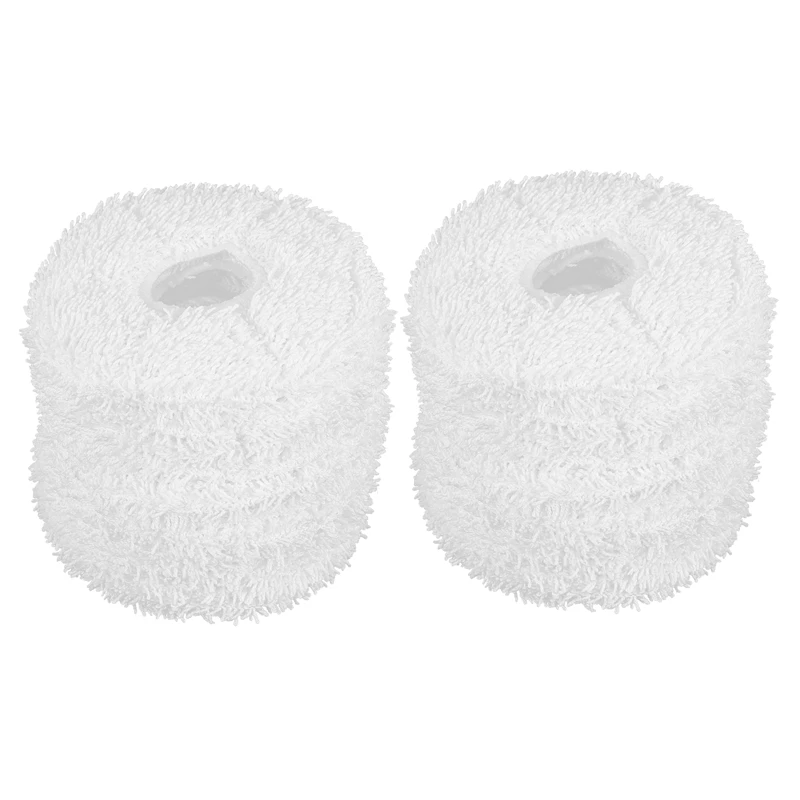 Best 12Pcs Mopping Cloths for Yeedi Mop Station Self-Cleaning Robot Replacement Mop Cleaning Pad Vacuum Cleaner Parts