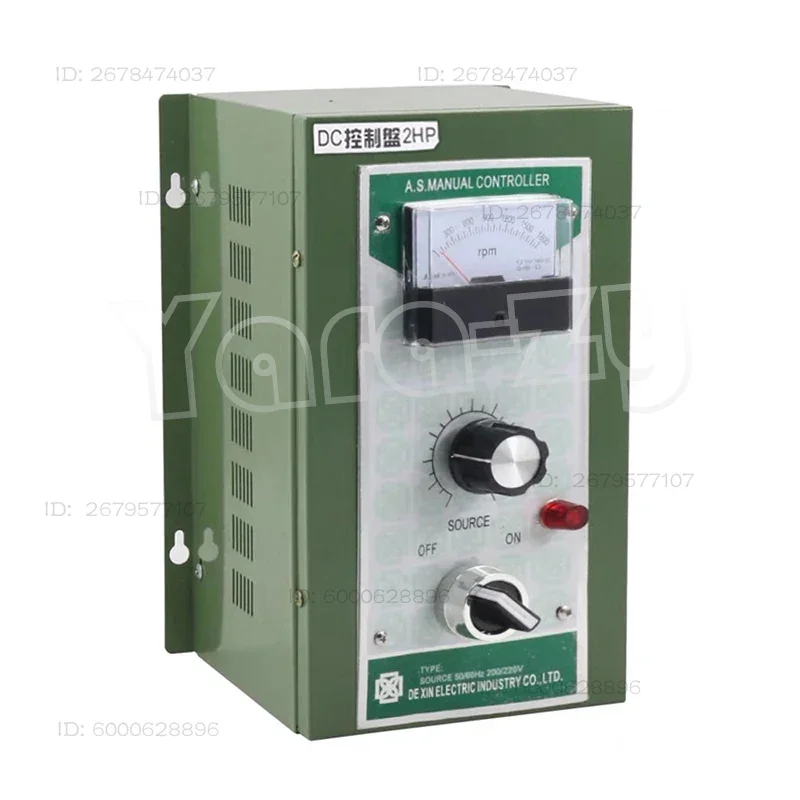 2HP DC speed regulator 1500W high power 220V DC motor speed regulator motor controller 1.5KW