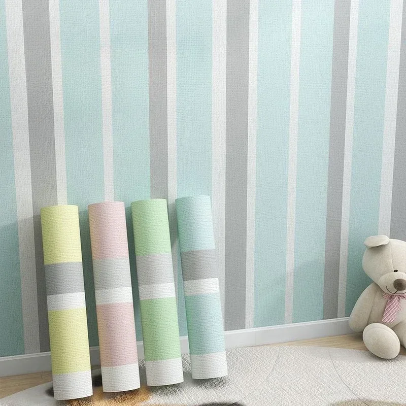 50cmx290cm Thick Wallpaper Foam Insulation Board Environmental Friendly Children's Room Bed Fence Cloth Tatami Mat Wall Sticker