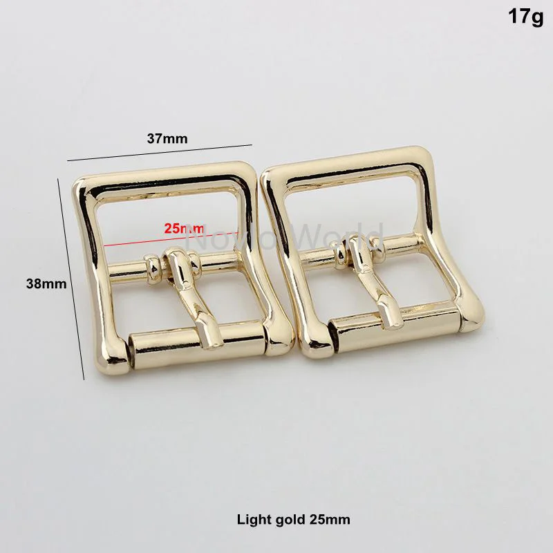 10-50pcs 3colors 21mm 25mm brush antique alloy pin buckle for purse and bags belt straps adjusted buckles bag hardware