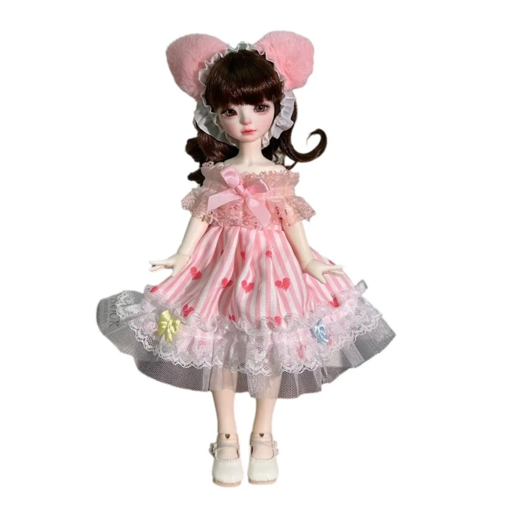 30cm Size BJD Clothes 1/6 Scale Skirt Design Doll Changing Outfit Casual Wear Girls Style Baby Clothes Puzzle Fun