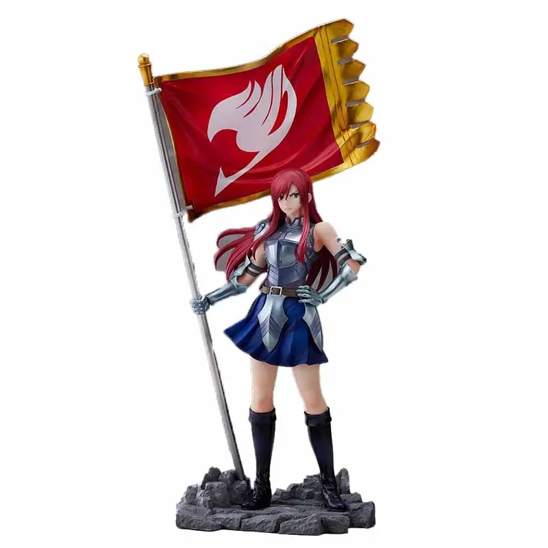 

Оригинальный оригинальный алый колокольчик Erza Fine, 1/7 продуктов игрушечных моделей прилегающих фигурок и красавиц, 32 см