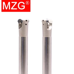 MZG EMR C10 C12 C15 C16 C19 C20 Round Nose Milling Cutter Holder 4R 5R 6R CNC Machine Carbide Inserts RPMT RPMW End Mill Tool