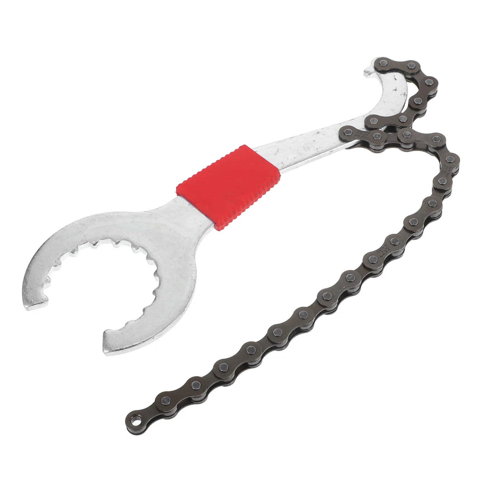 

Bicycle Repair Tool Multi-Function Crankset Chain Wrench Bike Tool Flywheel Removal Portable for Mountain and Road Bikes