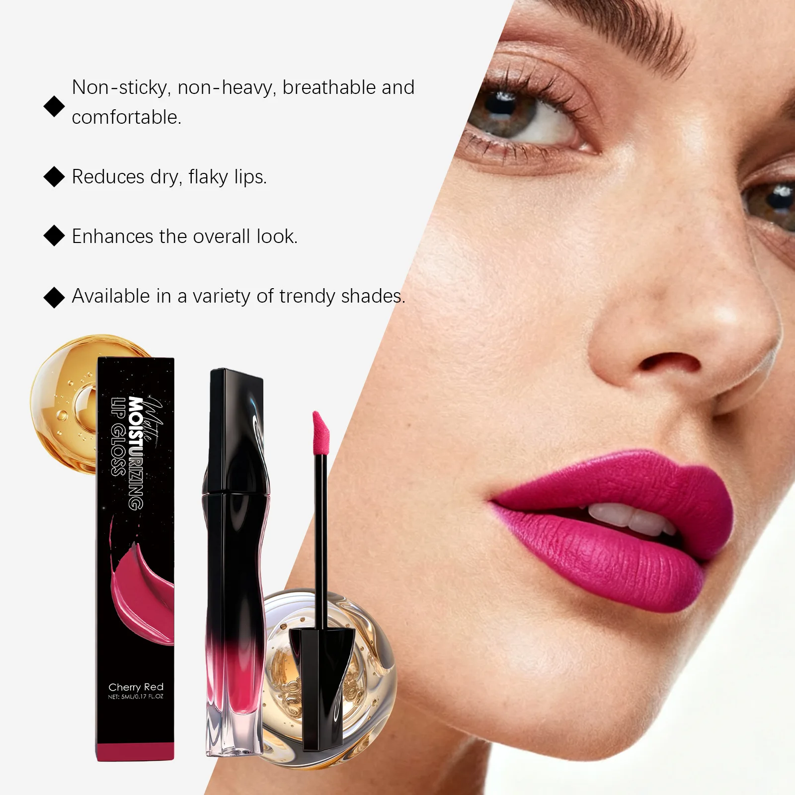 Lucidalabbra Smalto Colorato Marrone Rosa Rosso Impermeabile Tazza antiaderente a lunga durata Idratante Macchia Rimpolpante Balsamo per labbra idratante Stick