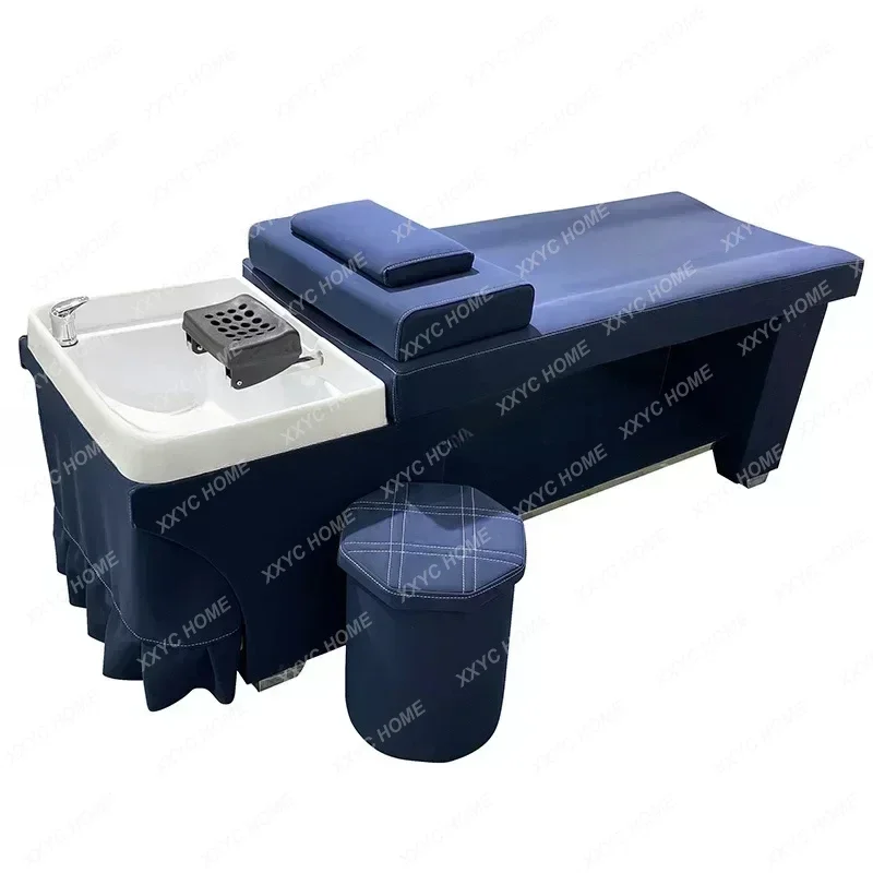 

Hair Washing Bed Head Spa Luxury Lounge Water Circulation Shampoo Chair Salon Therapy Behandelstoel Salon Furniture MQ50SC