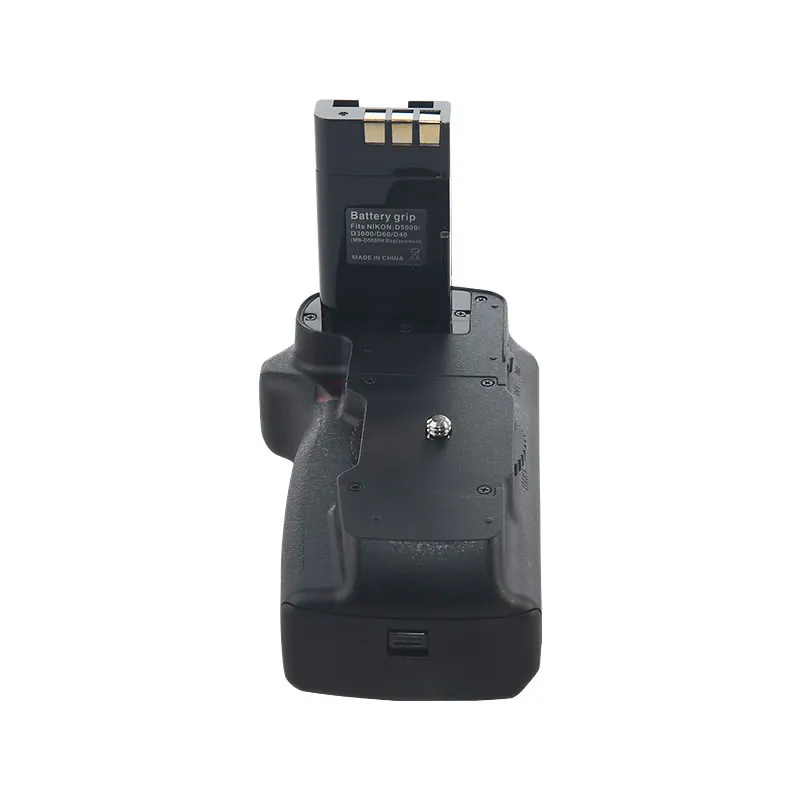 D5000 แบตเตอรี่ Grip พร้อมรีโมทคอนโทรล IR สําหรับ Nikon D5000 D3000 D40 D60 กล้อง Grip