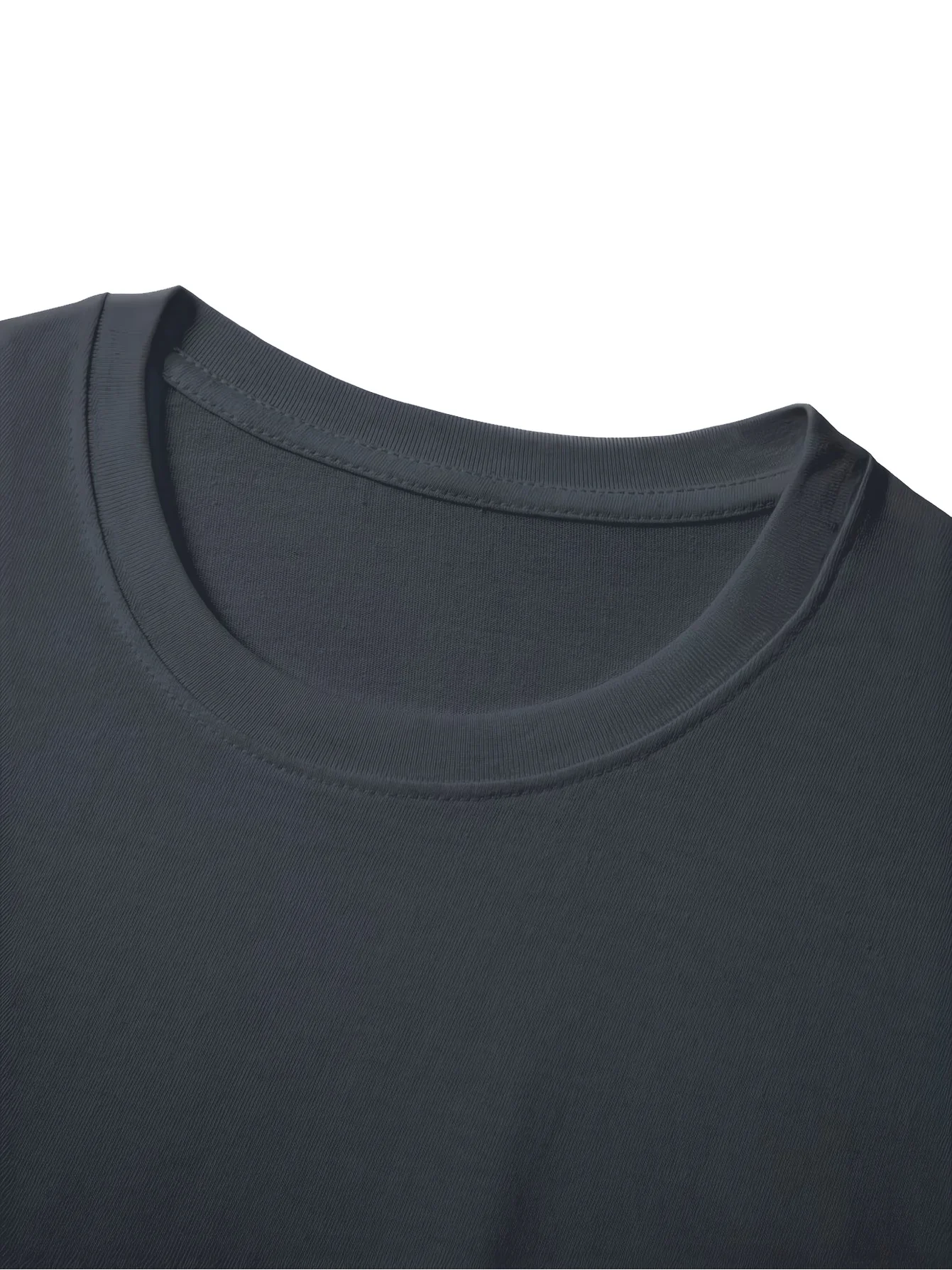 Men 100% Cotton Long Sleeve T Shirt Comfortable Printed Crew Neck Tee Casual Trendy Spring Autumn Basic Tops Commute Daily Wear