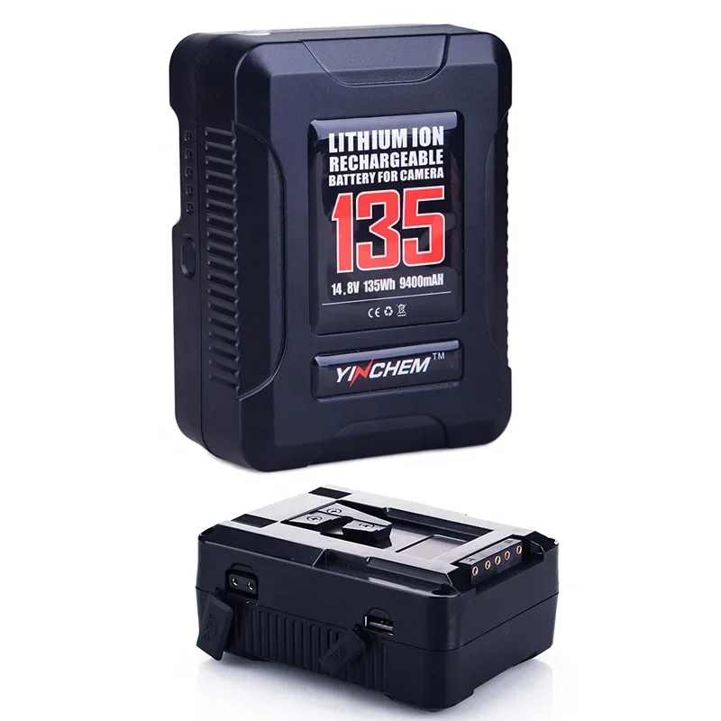 

9400mAH V-Lock Mount 135W Small Battery for Camera V Mount Plate