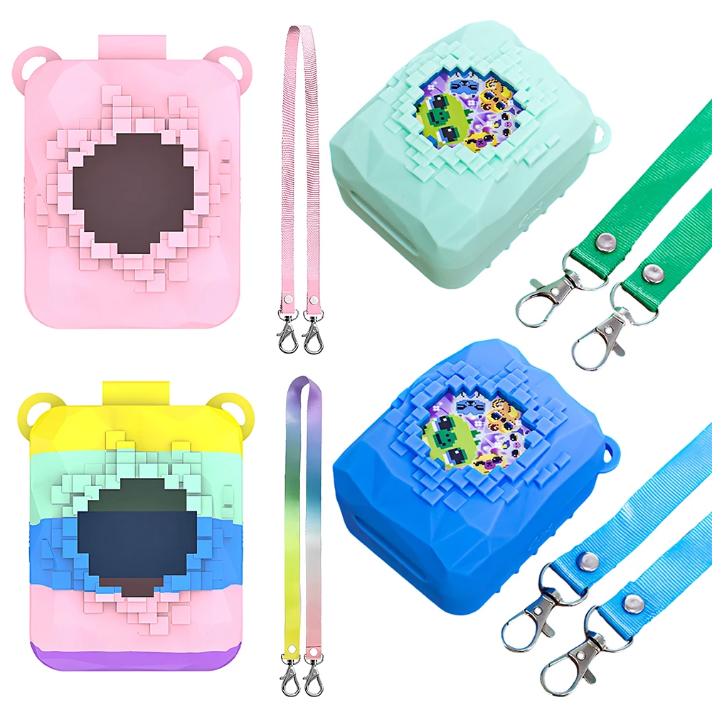 

Силиконовый чехол, моющийся защитный чехол, силиконовый защитный чехол для Bitzee Magicals, интерактивная игрушка, цифровой питомец