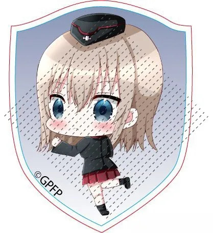 Porte-clés en acrylique du jeu Nishizumi ata ho Maho Nishi Kinuyo Anchovy Darjeeling, pendentif anime beurre pour cadeau