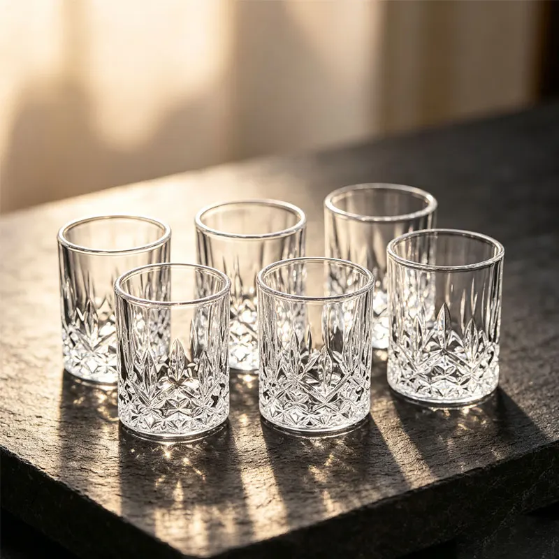Vaso de Whisky de Cristal de 50 ml, Vaso de Vino, Vaso de Agua de Alta Gama, Vaso de Cerveza, Regalos para Amigos