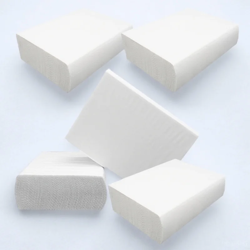 5 أكياس من المناشف الورقية السميكة للاستخدام اليدوي، مناديل الحمام التجارية، مطعم الفندق، ورق يدوي مريح ماص للماء #6