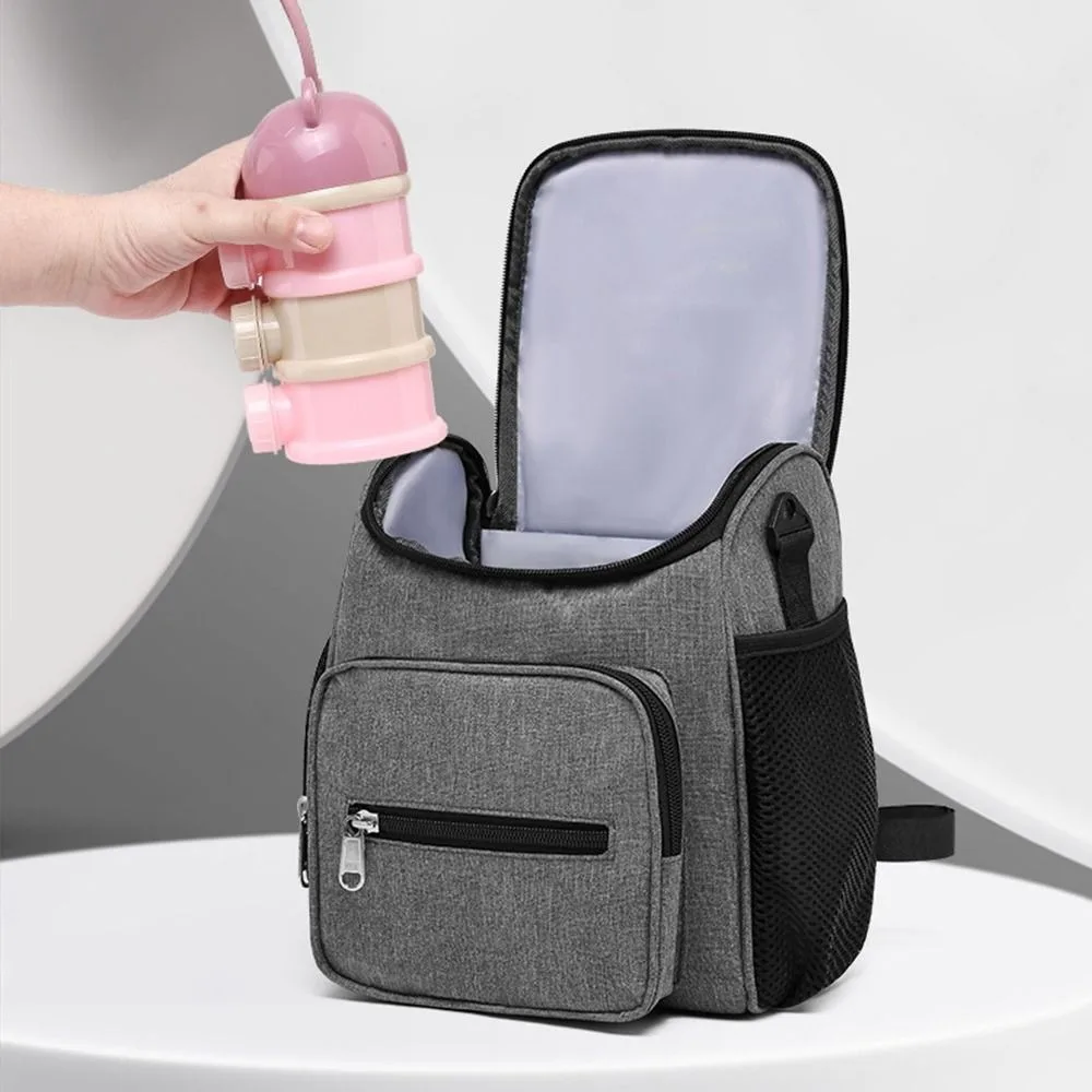 

Multi-Pocket Mommy Shoulder Bag Multifunctional Strolling Baby Artifact Stroller Storage Hanging Bag Convenient Storage