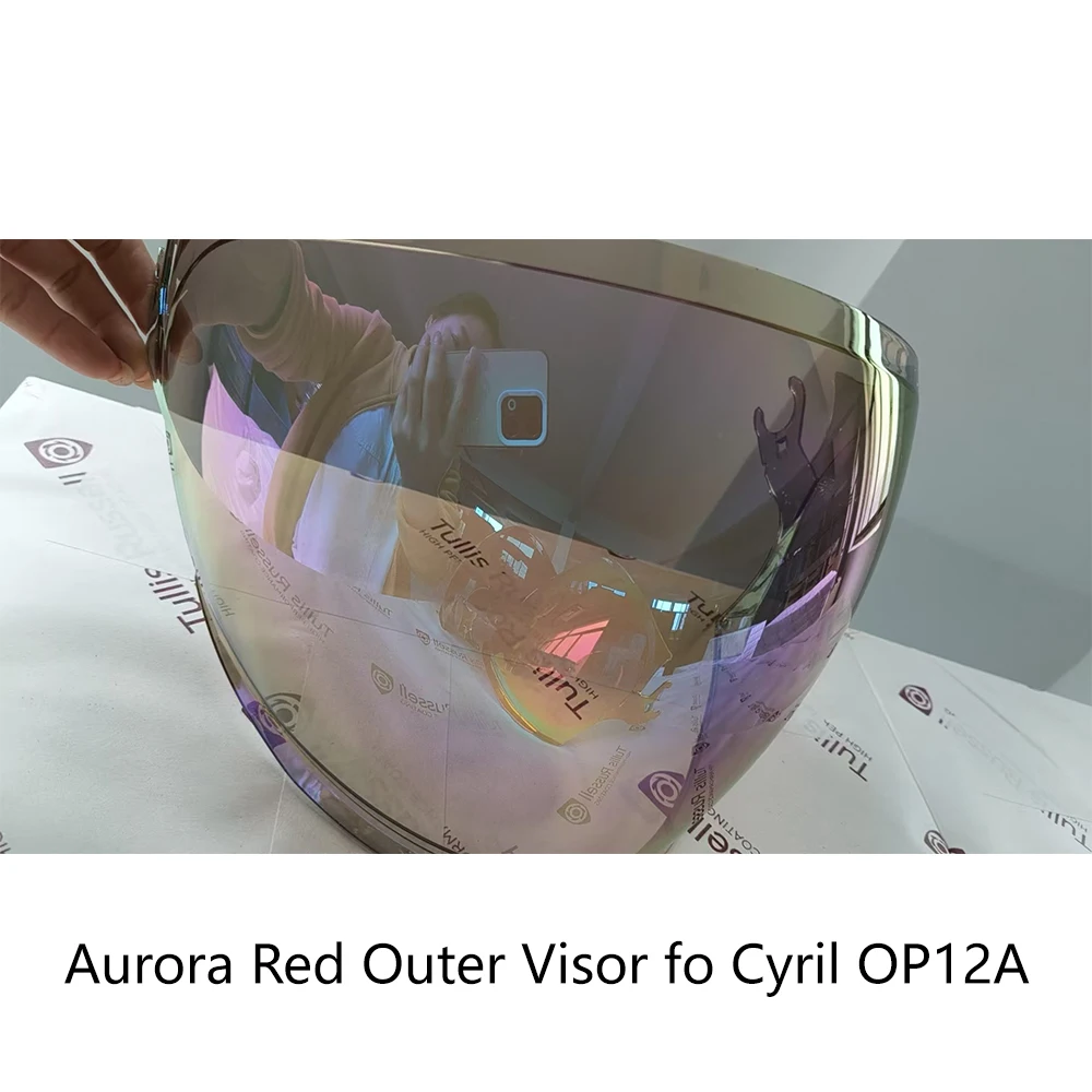 Colorful Lens Visor for CYRIL OP12A Motorcycle Helmet