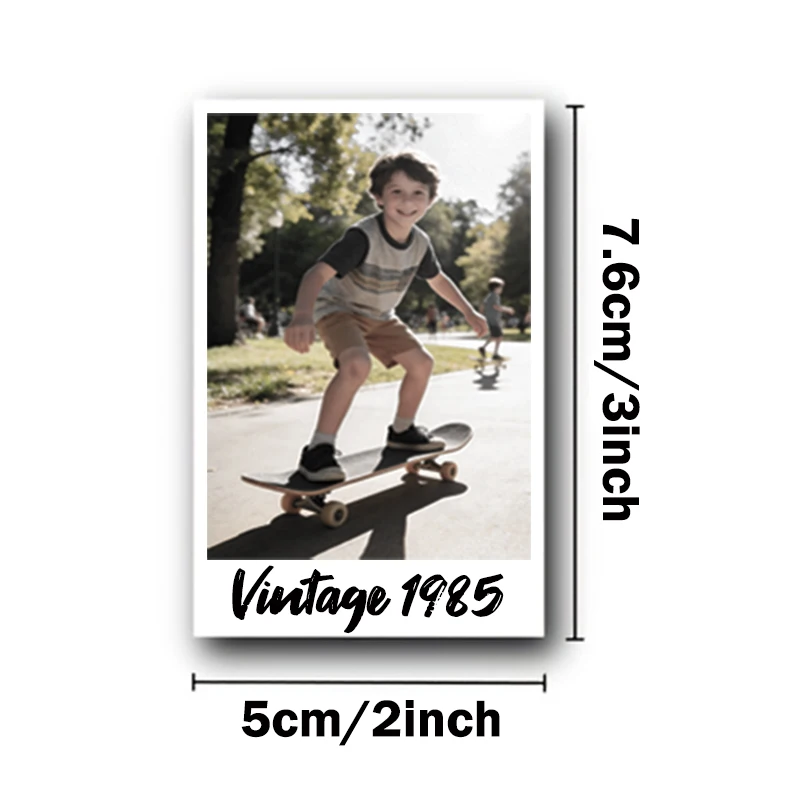 20/50 Stück individuelle Foto-Tassenaufkleber, personalisiertes Kinderfoto auf Tasse, Papieraufkleber, Geburtstagsgeschenk, Siegeletikett, Partyzubehör – Detail 4