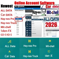 Cuenta en línea 2026 para diagrama de datos de coche Alldata, el más nuevo software de reparación de automóviles para taller, todos los datos Hay-nes Pro, compatible con móvil/PC