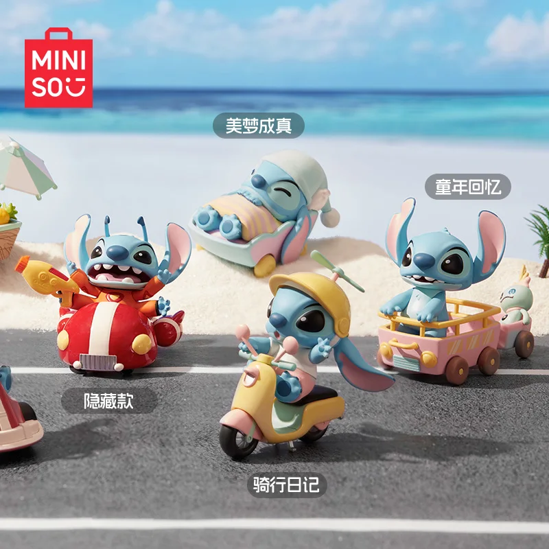 

Miniso Disney Lilo & Stitch Changyou Series Vinyl Plush Toys Cute Viscose Dolls Desktop ornaments Gifts For Girlfriend Children