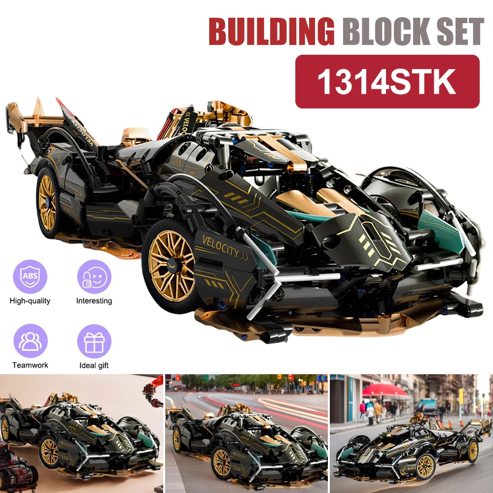 1314-teiliges Mini-Rennwagen-Modell-Set, Multifunktionale Dekoration für Autoinnenraum & Zuhause, Großartige Wahl für Sammler