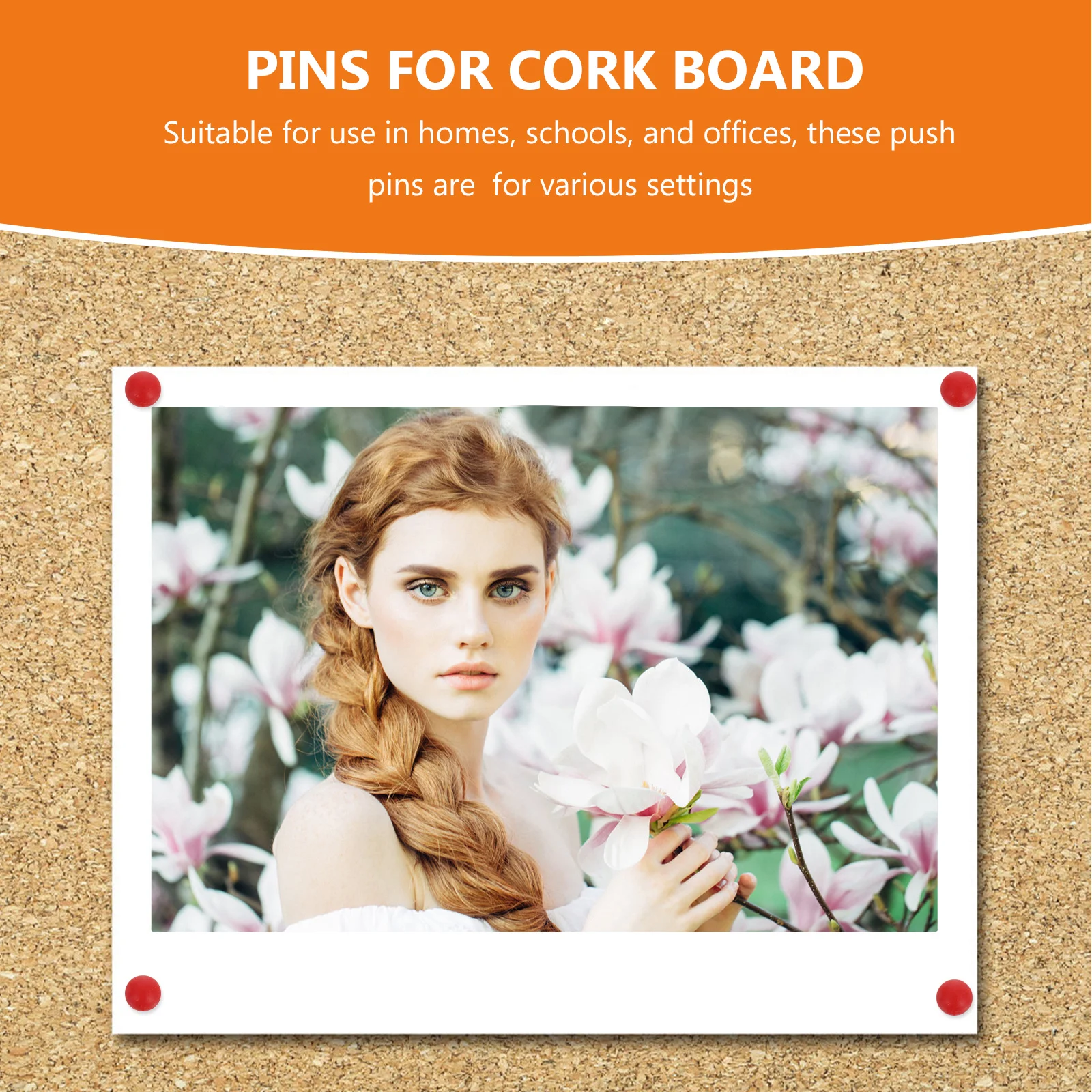 300 szt. Zabawnych pinezek do dekoracji ścian, szpilki do map podróżnych, akcesoria do tablic korkowych, okrągłe pinezki do oznaczania, zestaw.
