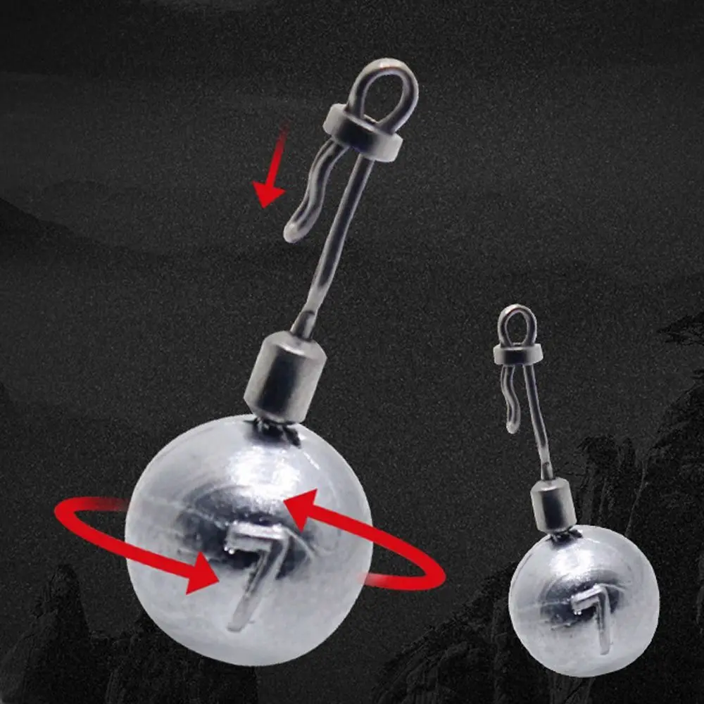 5/10PCS 2g-10g Piombini da pesca fondo concavo Pesca alla carpa Peso da pesca Zavorra Piombo conico stile pesca Peso