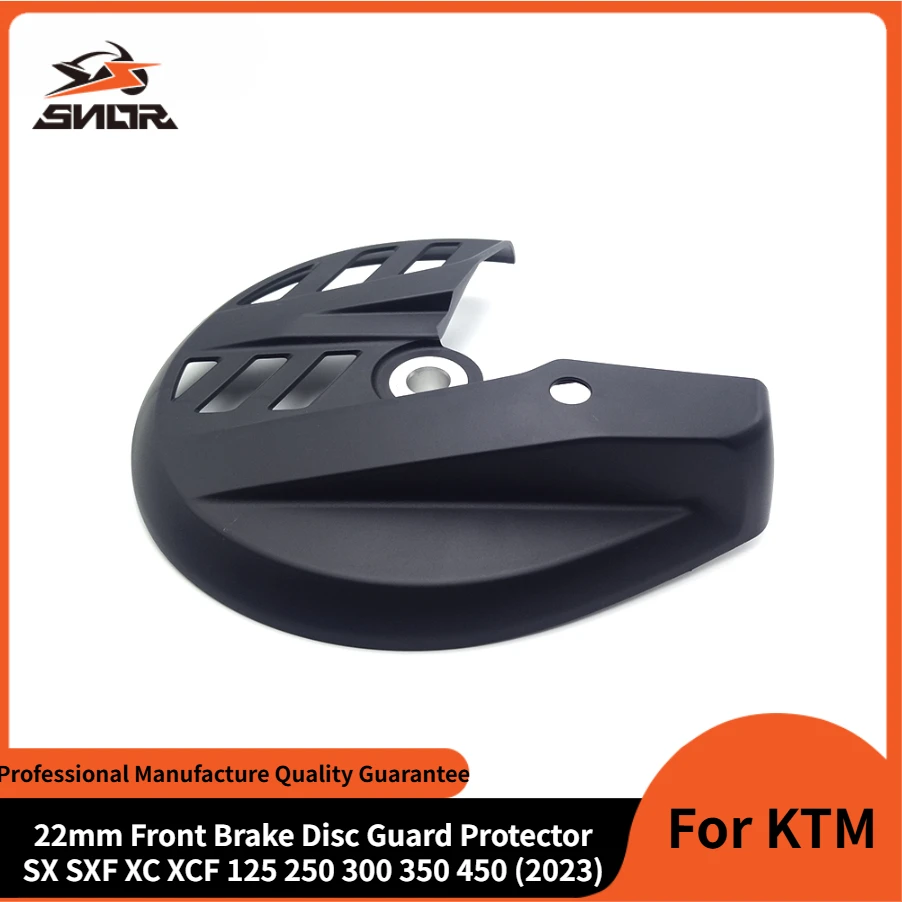 

SNOR 22 мм защита переднего тормозного диска, аксессуары для мотоциклов, тормозная крышка для KTM SX SXF XC XCF 125 250 300 350 450 2023