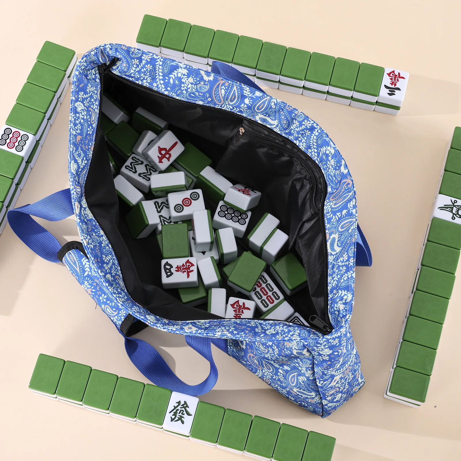 Modische neue multifunktionale Handtasche mit bedrucktem Design, tragbar, hoher ästhetischem Wert, großes Fassungsvermögen. – Detail 13