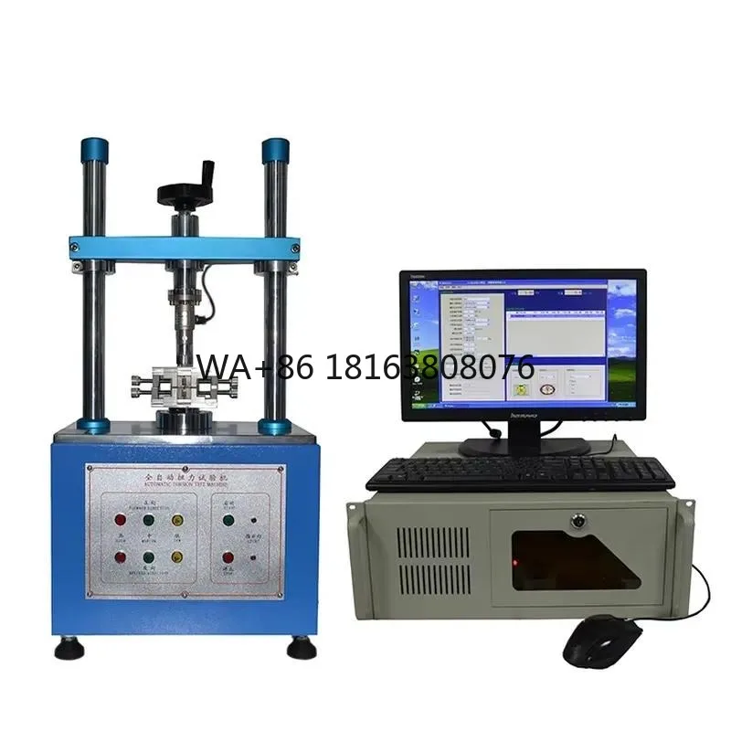 Automatic Computerized Torsion Test Machine | Digital Torque & Twist Angle Tester | 0.1° Accuracy | ISO Certified