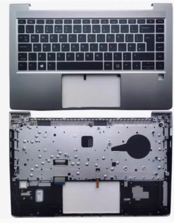 

UK layout New laptop upper case cover palmrest with keyboard for HP EliteBook 640 645 G8 G9 G10 HSN-Q32C