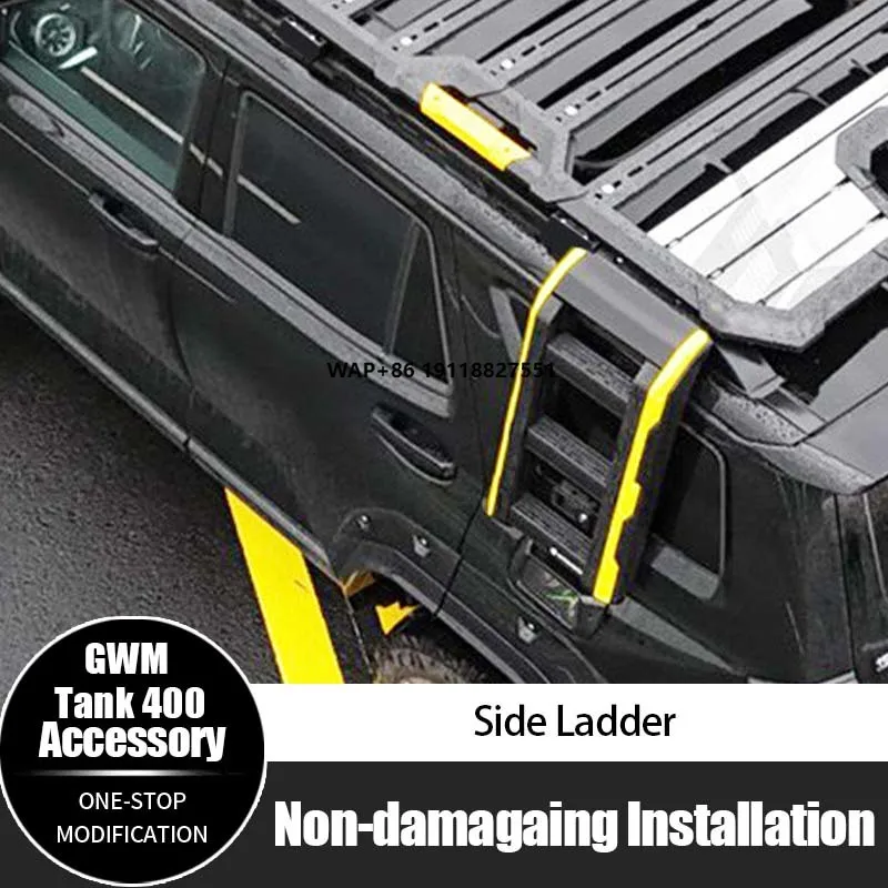 

Premium Side Ladder Vehicle Side Ladder Car Climbing Ladder Ailita for GWM Tank 400 Accessories